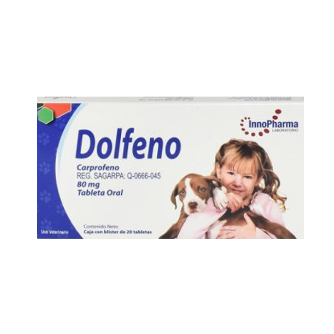 Dolfeno 80 mg Caja con 20 tabletas - Innopharma Dolfeno 80 mg Caja con 20 tabletas - Innopharma